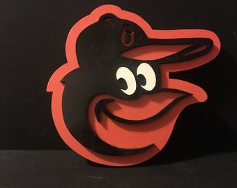 Baltimore Orioles Wood Sign