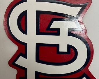 St. Louis Cardinals Wood Sign