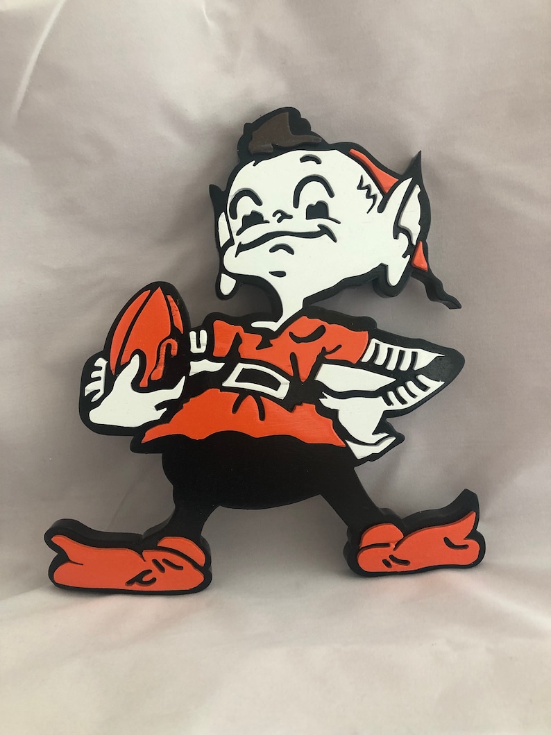 Cleveland Browns Mascot Elf Etsy