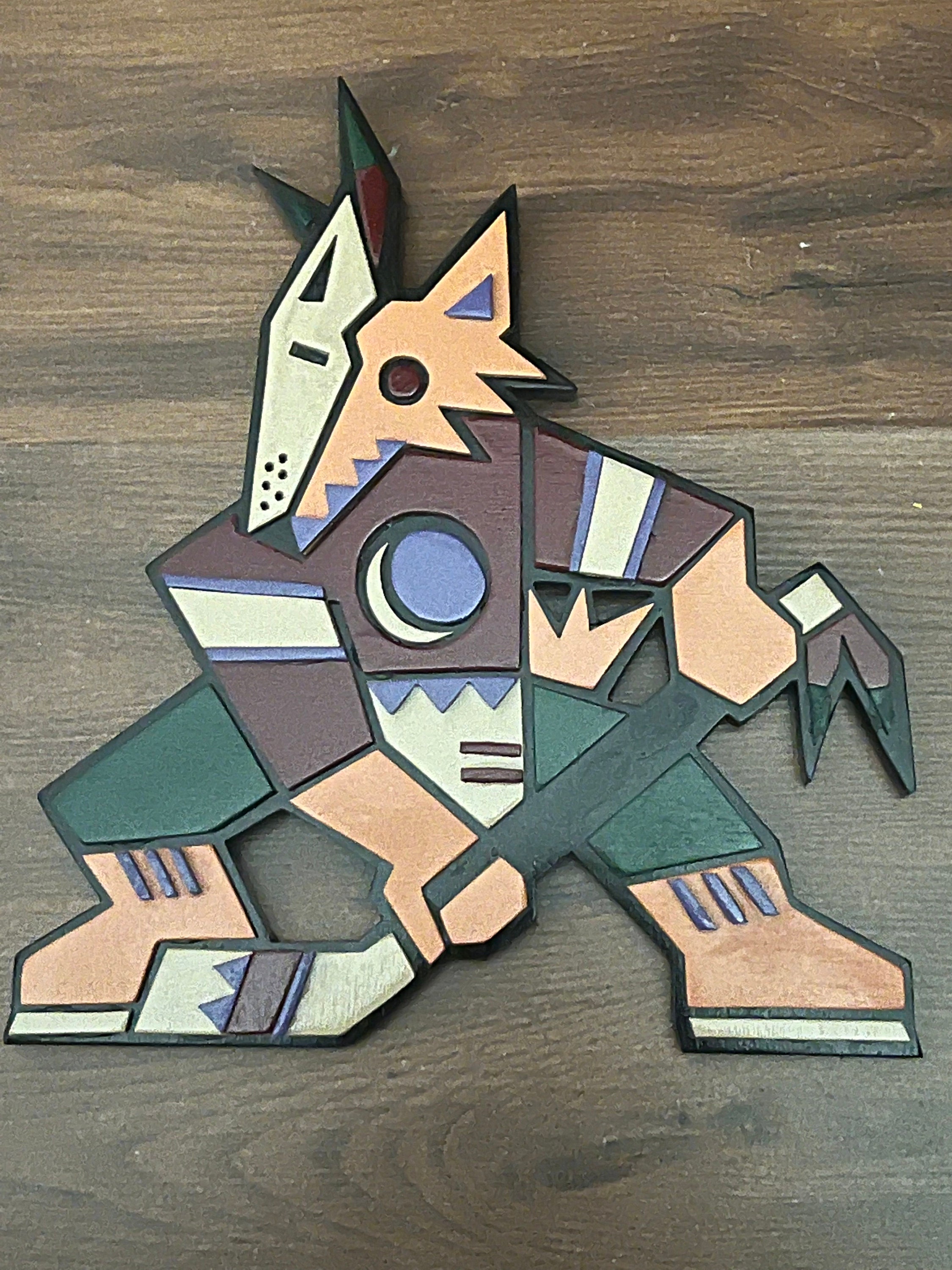 How the Phoenix Coyotes' original Kachina logo was created