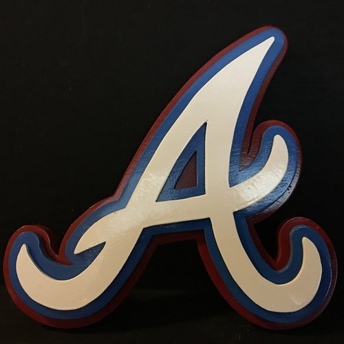 Atlanta Braves Wood Sign - Etsy