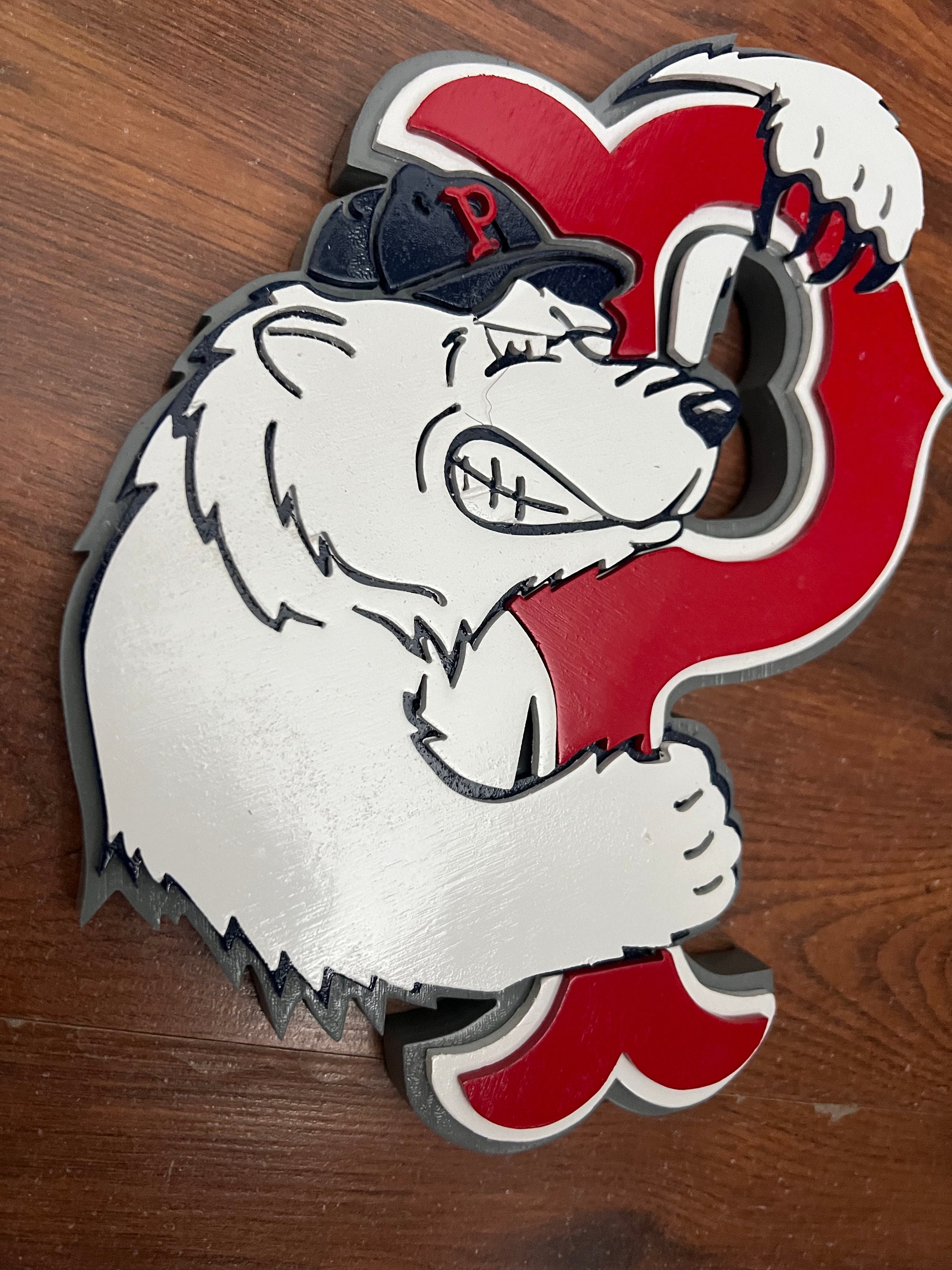 Pawtucket Red Sox Wood Sign - Etsy