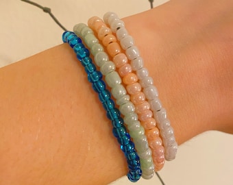 handmade beaded bracelets | friendship bracelet | bff bracelet | bead bracelets | minimalist | simple | minimalistic | best friend