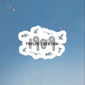 Adesivo ispirato alla TV del 1989 / Adesivo ispirato al tour delle ere / Adesivo per bottiglia d'acqua impermeabile per laptop fustellato