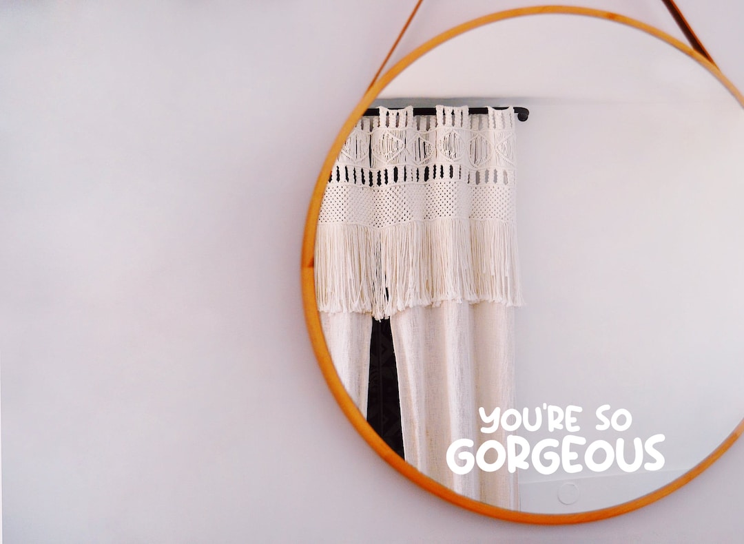 Reputation Decor You’re so Gorgeous Ts Reputation Inspired Mirror Decal | Window Car ...