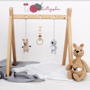 Cute Kangaroo Amigurumi Crochet pattern! Kangaroo Joey