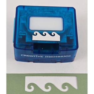 Memórias Criativas Máquina de Borda Ondulada Perfurador de Cartuchos para Scrapbooking e Criação de Cartões