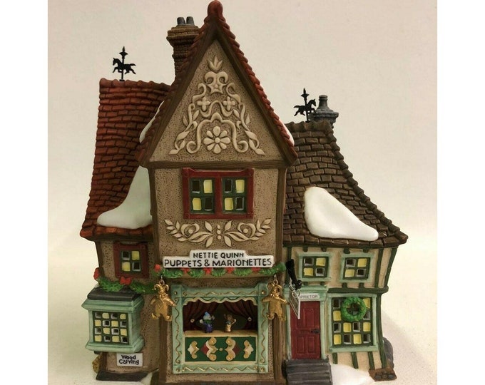 dept 56 nettie quinn puppets marionettes