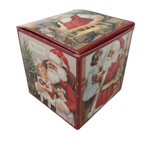 Santa Figurine Midwest Of Cannon Falls Bambola da cucito Vintage Vacanze di Natale