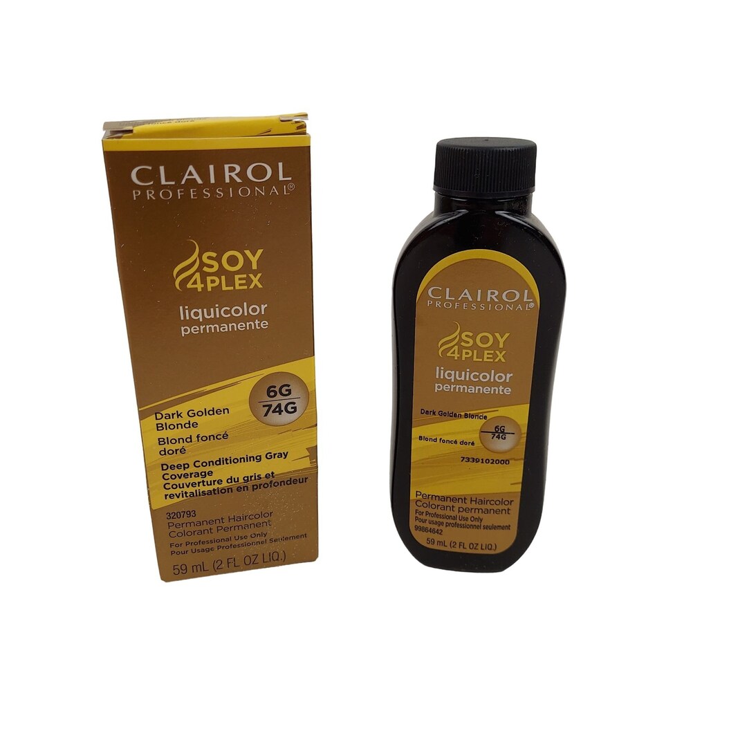 Clairol Professional Soy 4 Plex Liquicolor Dark Golden Blonde 6G 74G