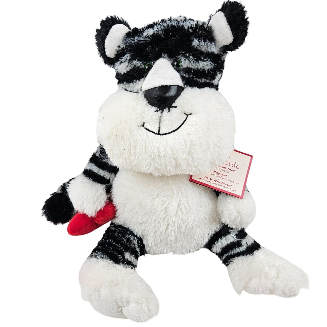Hallmark Leonardo Striped Cat Animated Talking Pet Toy Love 12 Etsy