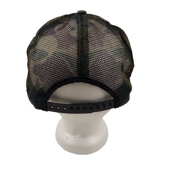 Vintage M&B Headwear Hat Unisex Adjustable Camo M… - image 5