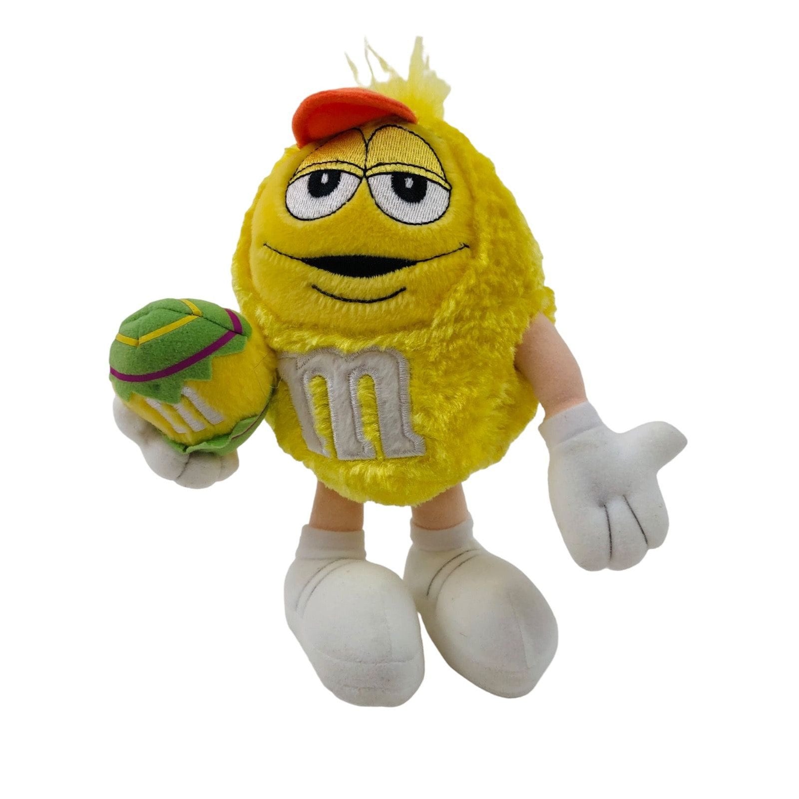 Green M&M Medium Plush Character Doll