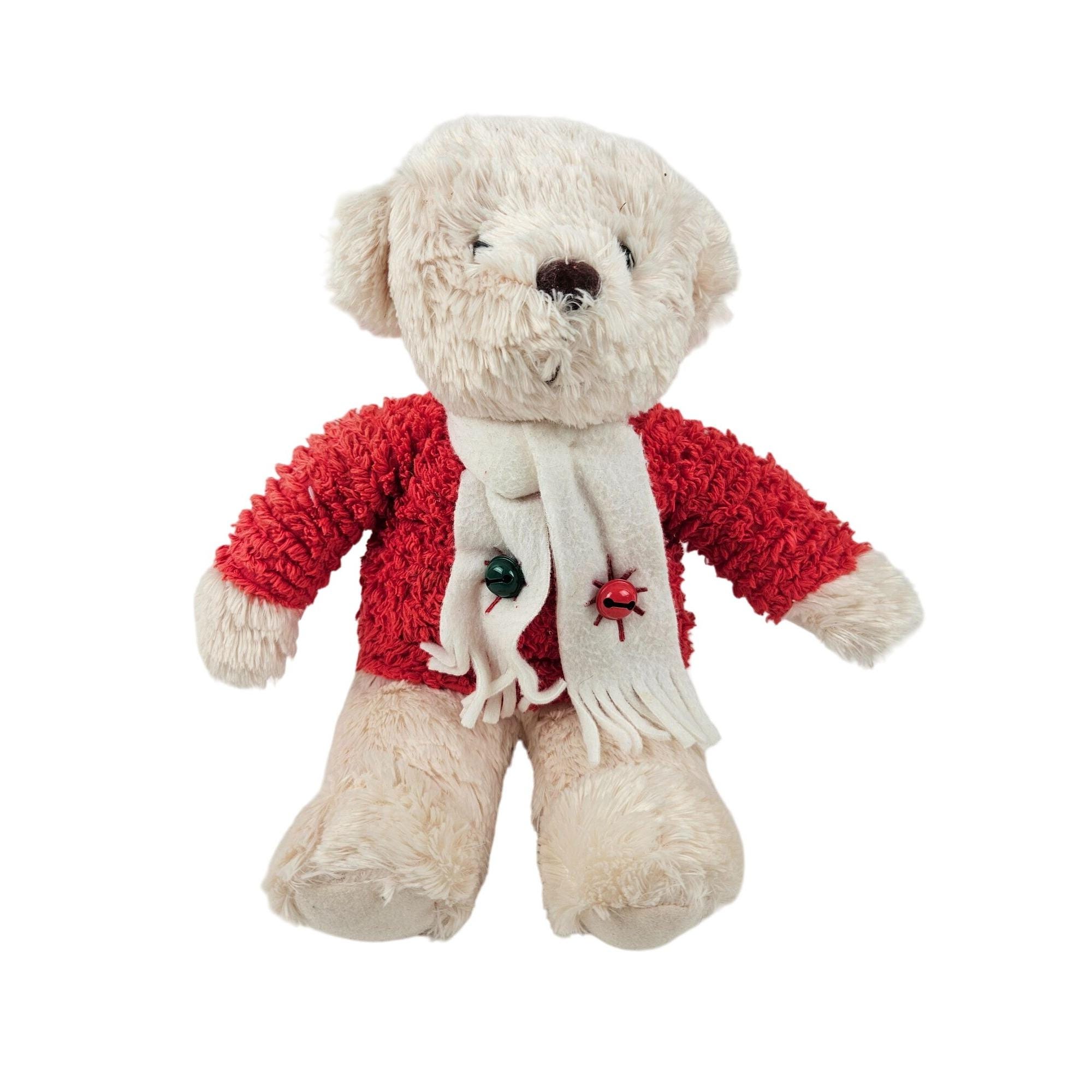 ホールマーク クリスマス ジングル テディベア ぬいぐるみ 赤い