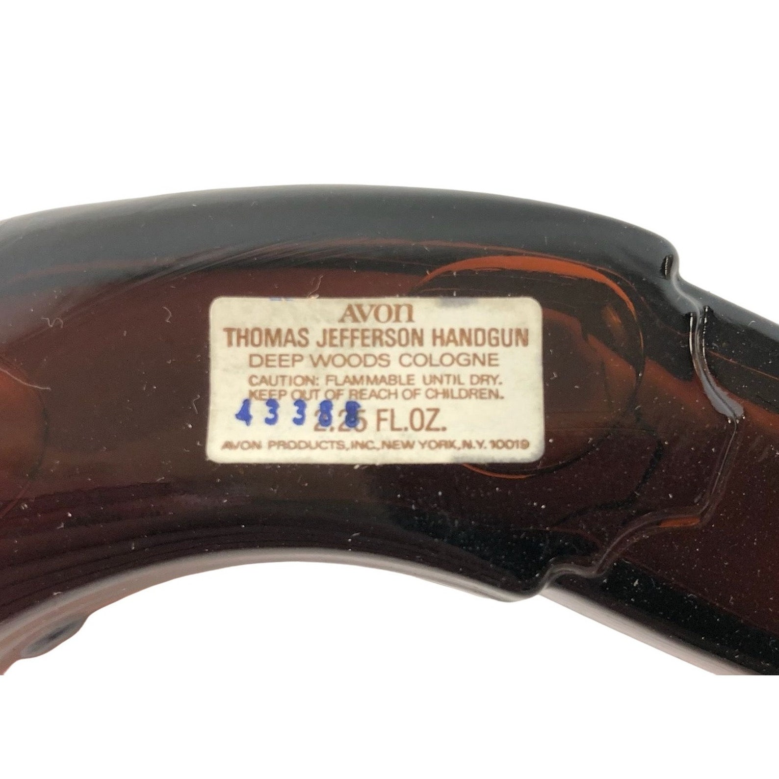 Avon Thomas Jefferson Handgun Decanter Deep Woods Cologne 2.25 Etsy