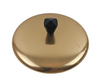 Mirro Party Perk Lid Replacement Black Knob Copper Metal For 22 Cup Percolator B9292