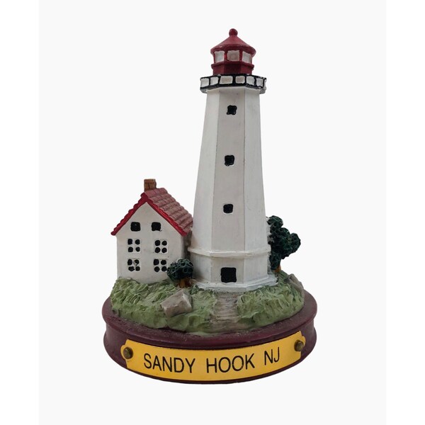 Sandy Hook, Nj Lighthouse Figurine Etsy