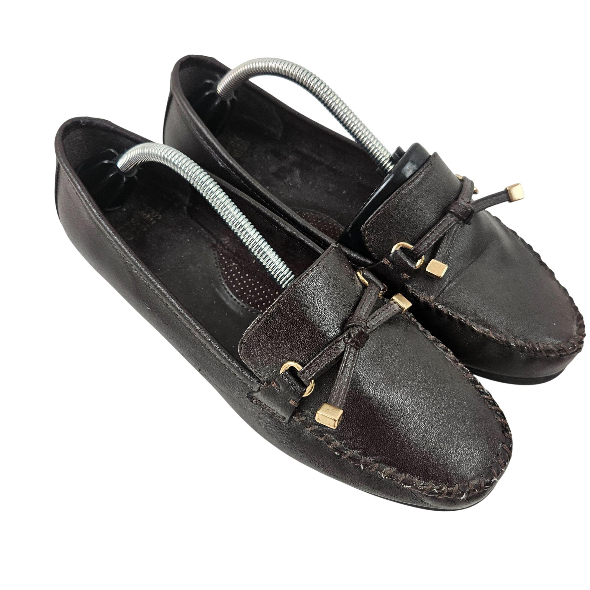 Mootsies Tootsies Black Leather Slip-On Loafers women’s size 8 Vintage Mootsies Tootsies Black Leather Mules Size 7, Slip  main image 4