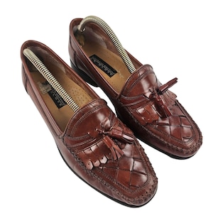 Giorgio Brutini Le Glove Mens Shoes Size 10D Brown Leather  display picture 3