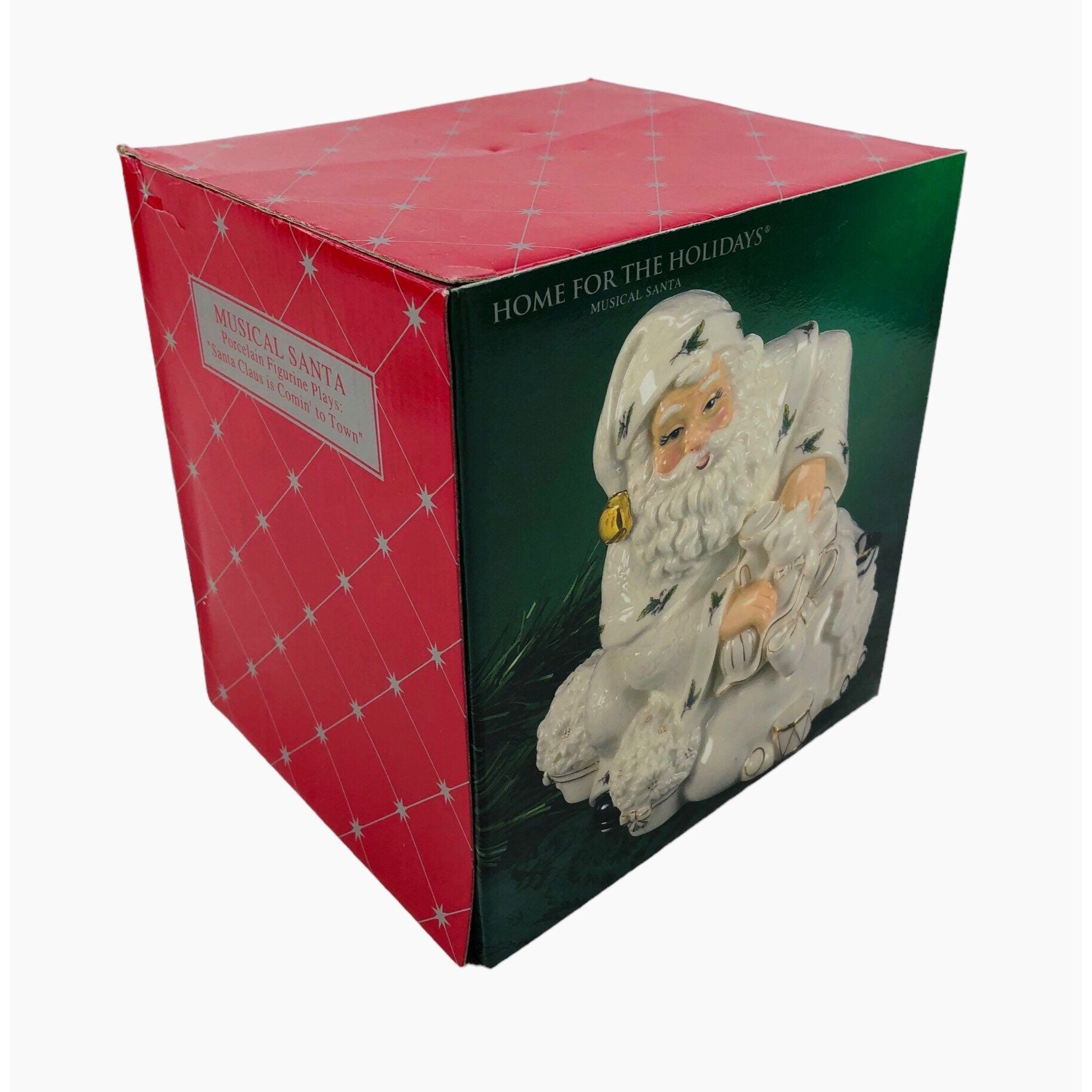 Santa porcelain music box - Etsy 日本