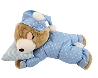 【USED】Teddy bear pajama setup The Perfect Bedtime Buddies: Matching PJs & Teddy Bear – Zip
