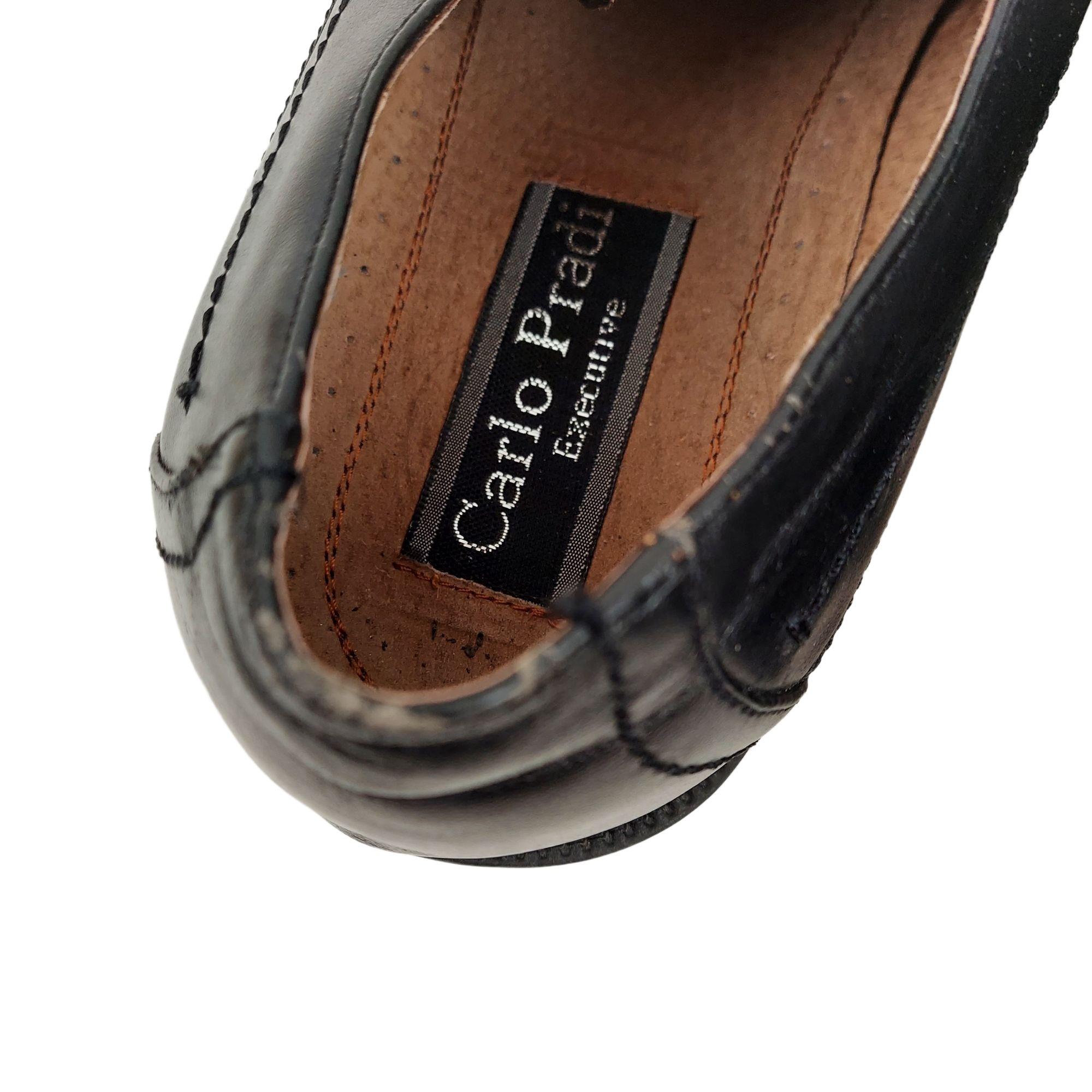 Carlo Pradi Executive Black Lace up Dress Shoes Stabilizer  display picture 3