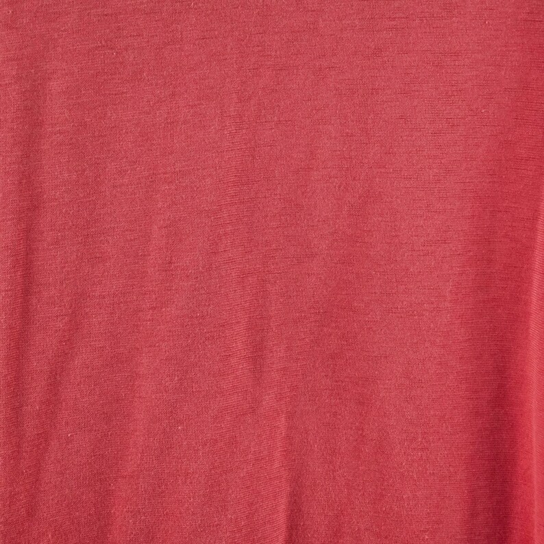 RHM Classic Mens Polo Shirt Size L Coral Solid Short Sleeve Pocket