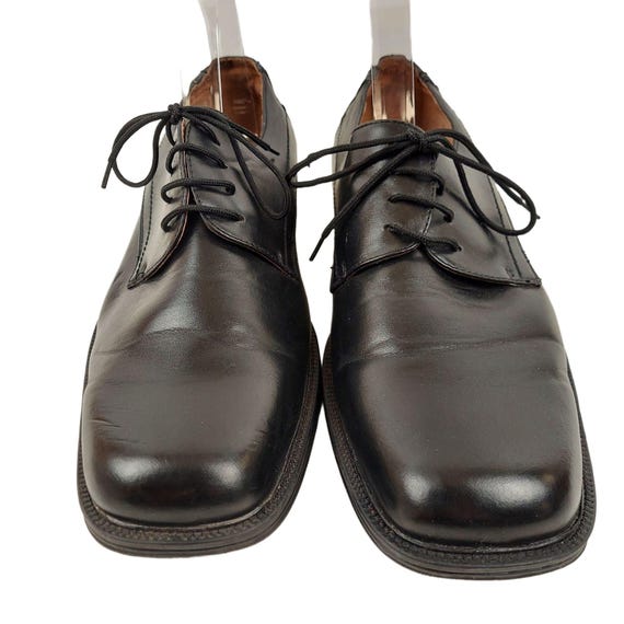 Carlo Pradi Executive Black Lace up Dress Shoes Stabilizer 