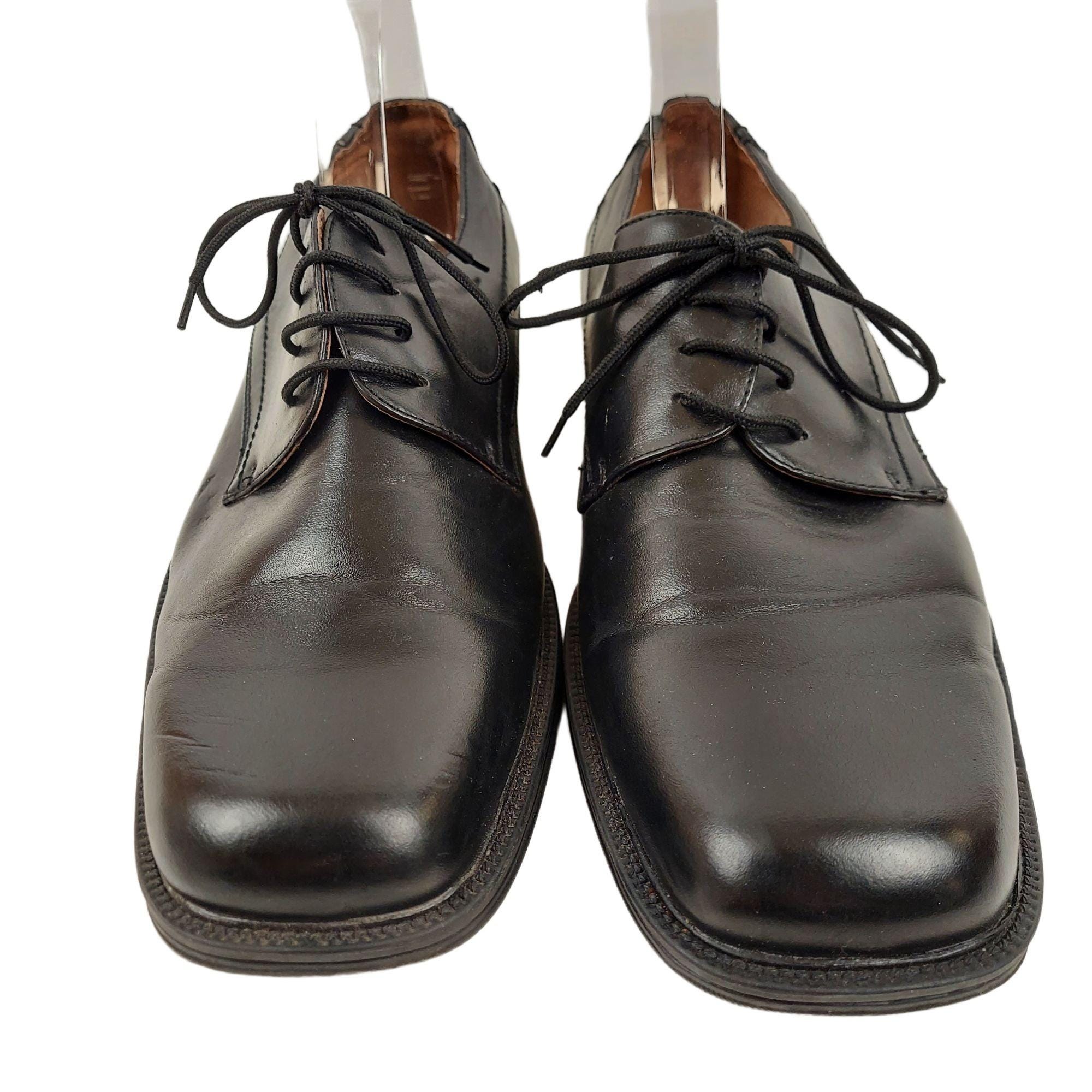 Barracuda Calzolai dal 1896 Mens Black Lace up Dress Shoes Carbon Black Patent Leather Lace Up Dress Shoes - Bared Footwear main image 4