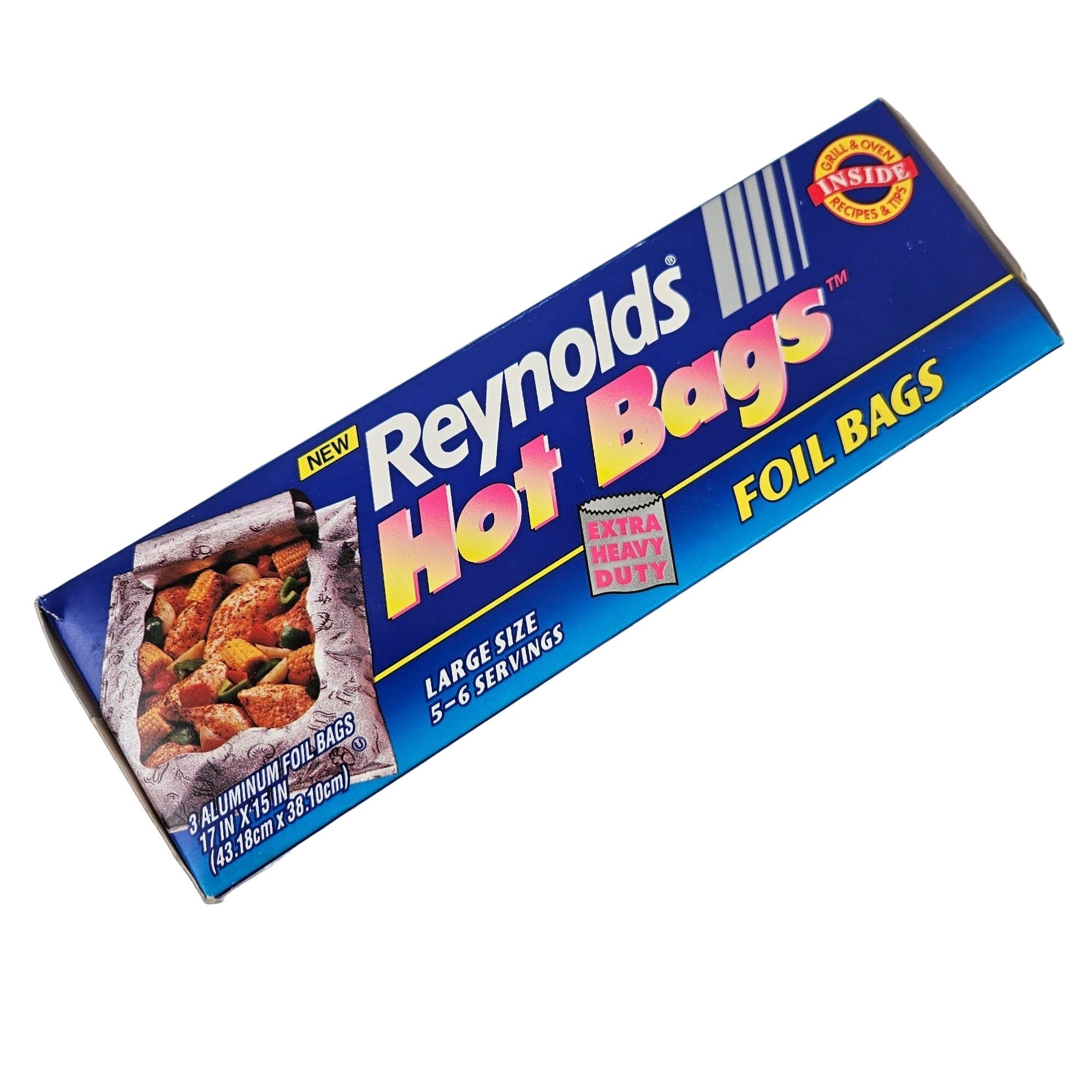 Reynolds Hot Bags Aluminum Foil Bags Size Large 17x15 Cook Grill Etsy Canada