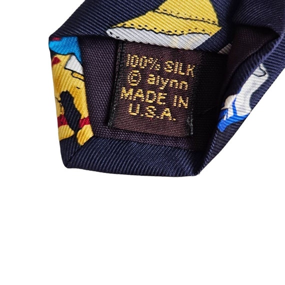 Alynn Neckwear Mens Neck Tie Silk Boating Gear Er… - image 6