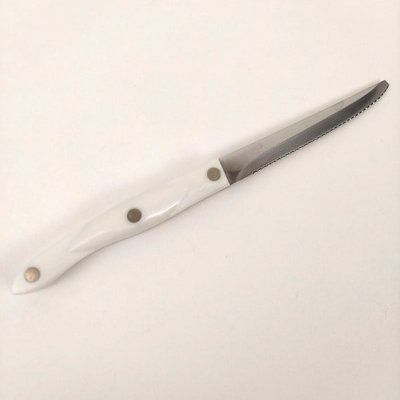 Cutco Trimmer Knife Pearl White Handle Double D Edge 4 Etsy