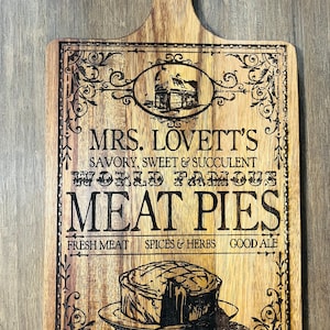 Sweeney Todd Cutting Board