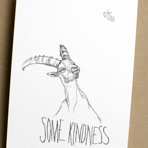 3er Set - Steinbock "some kindness"