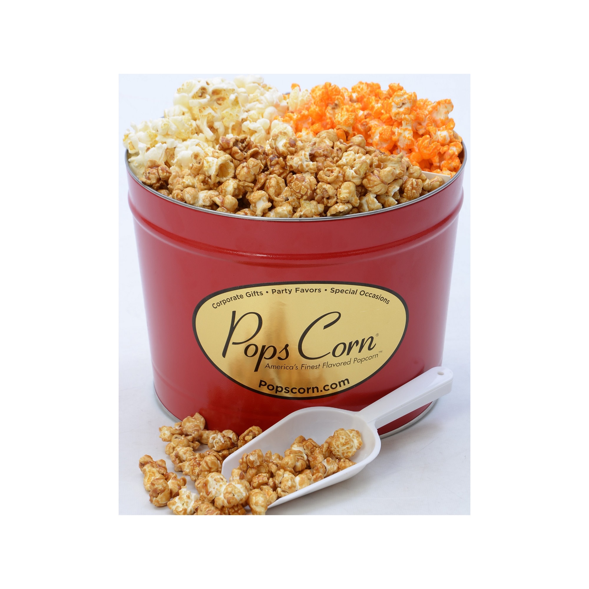 Gourmet Popcorn Tin 2 Large Gallons Filled With Our 3 Most Etsy