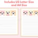 Pug Stationary, Stationery Kawaii, Dog Stationery for Kids, Cute Kids ...