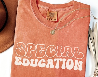 Comfort Colors Special Education Teacher Shirt Sped Shirt Special Ed Shirt Special Education Tee Special Educator Shirt SPED Teacher Gift