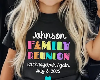 Family Reunion Shirt Family Group Shirt Bulk Order Family Reunion T Shirts Family Matching Vacation Shirt Custom Family TShirts Personalized