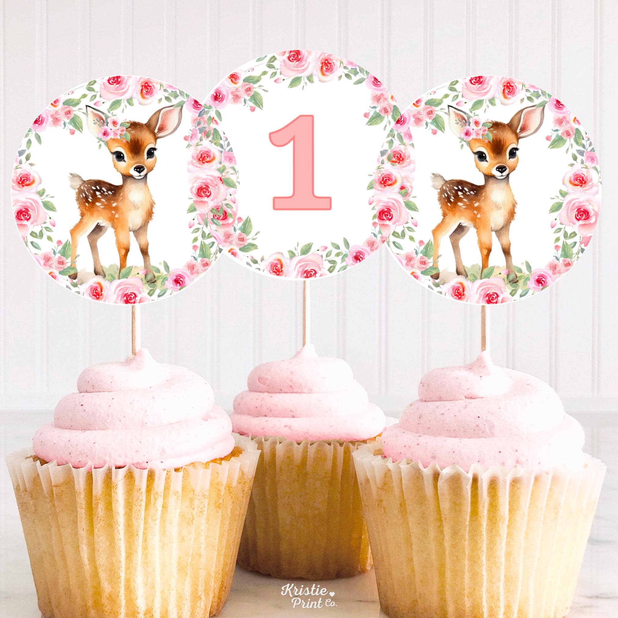 Topper de pastel de ciervo - Etsy México, image size:2025x2025