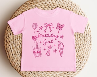 1st Birthday Shirt Girl First Birthday Shirt for Baby Girl Baby Shirt Birthday 1 Year Old Birthday Gift Cake Smash Shirt Birthday Girl Tee