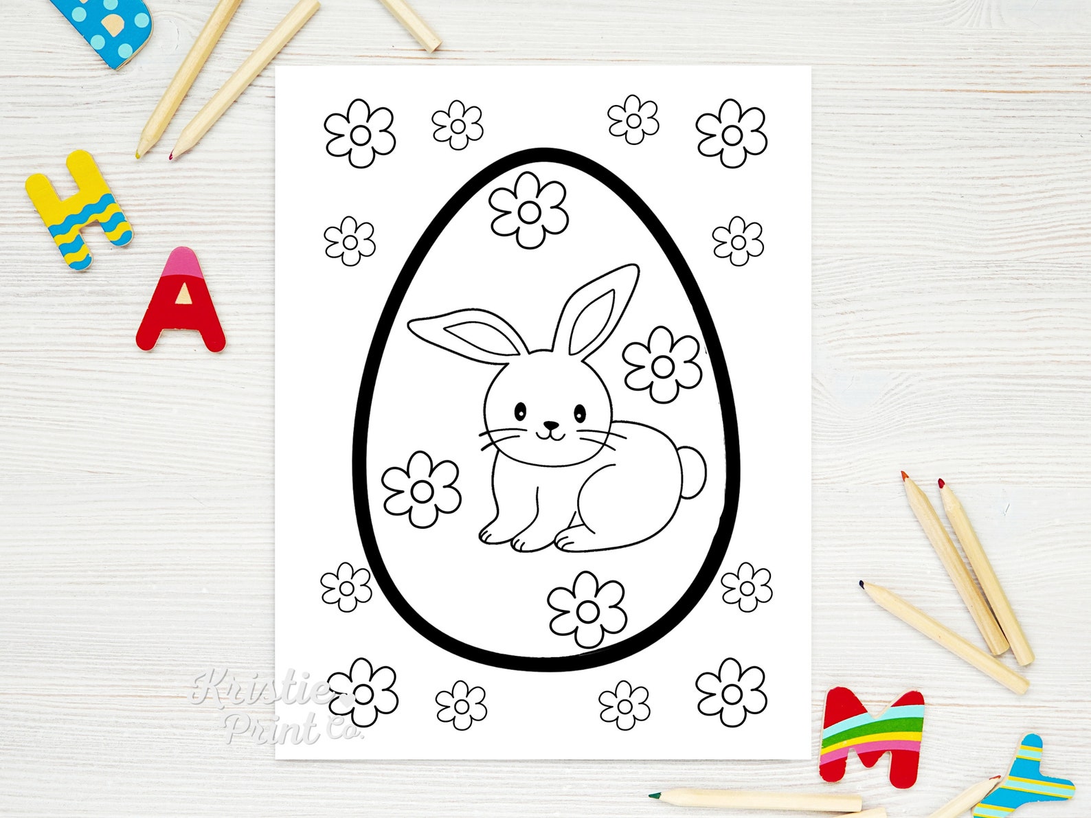 Easter Egg Coloring Pages for Kids, Toddlers, Easter Activities, Easter ...