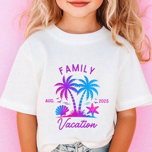 Matching Family Vacation Shirts 2025 Family Matching Vacation Shirt Family Beach Vacation Shirt Summer Vacation T Shirt Tropical Vacation