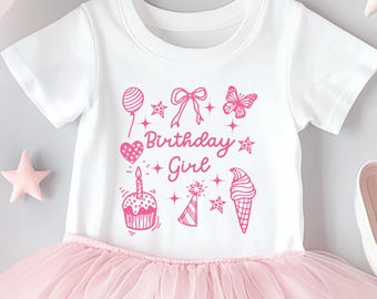 1st Birthday Shirt Girl First Birthday Shirt for Baby Girl Baby Shirt Birthday 1 Year Old Birthday Gift Cake Smash Shirt Birthday Girl Tee