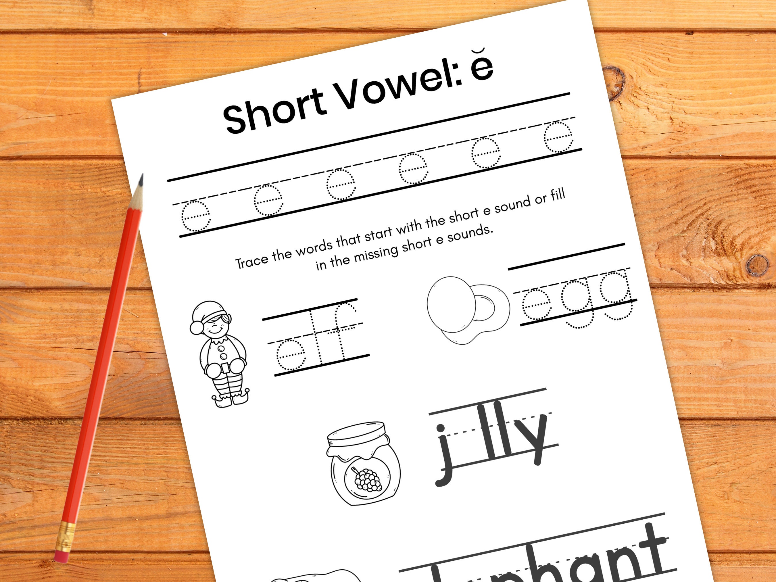 Letter E Worksheet Printables, Phonics Worksheets, Kindergarten ...