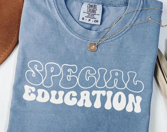 Comfort Colors Special Education Teacher Shirt Sped Shirt Special Ed Shirt Special Education Tee Special Educator Shirt SPED Teacher Gift