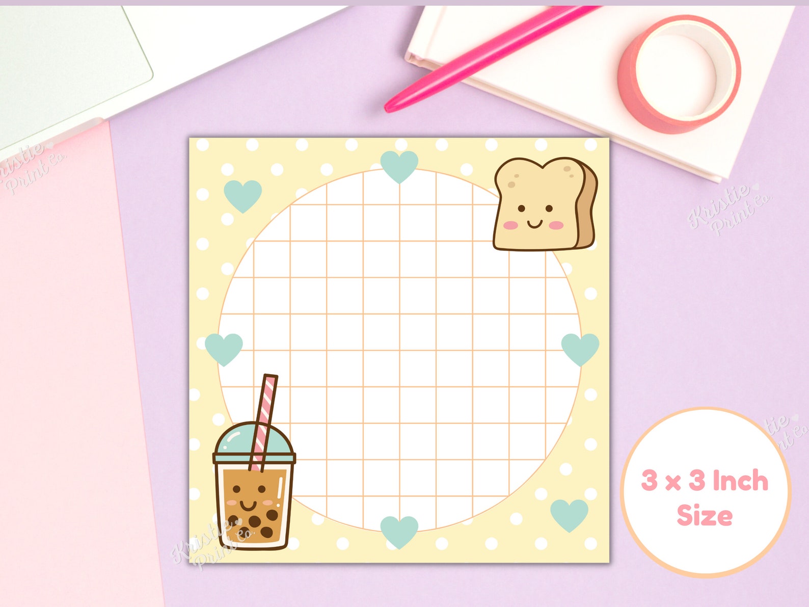 Printable Memo Sheets Digital Download Kawaii Stationary - Etsy