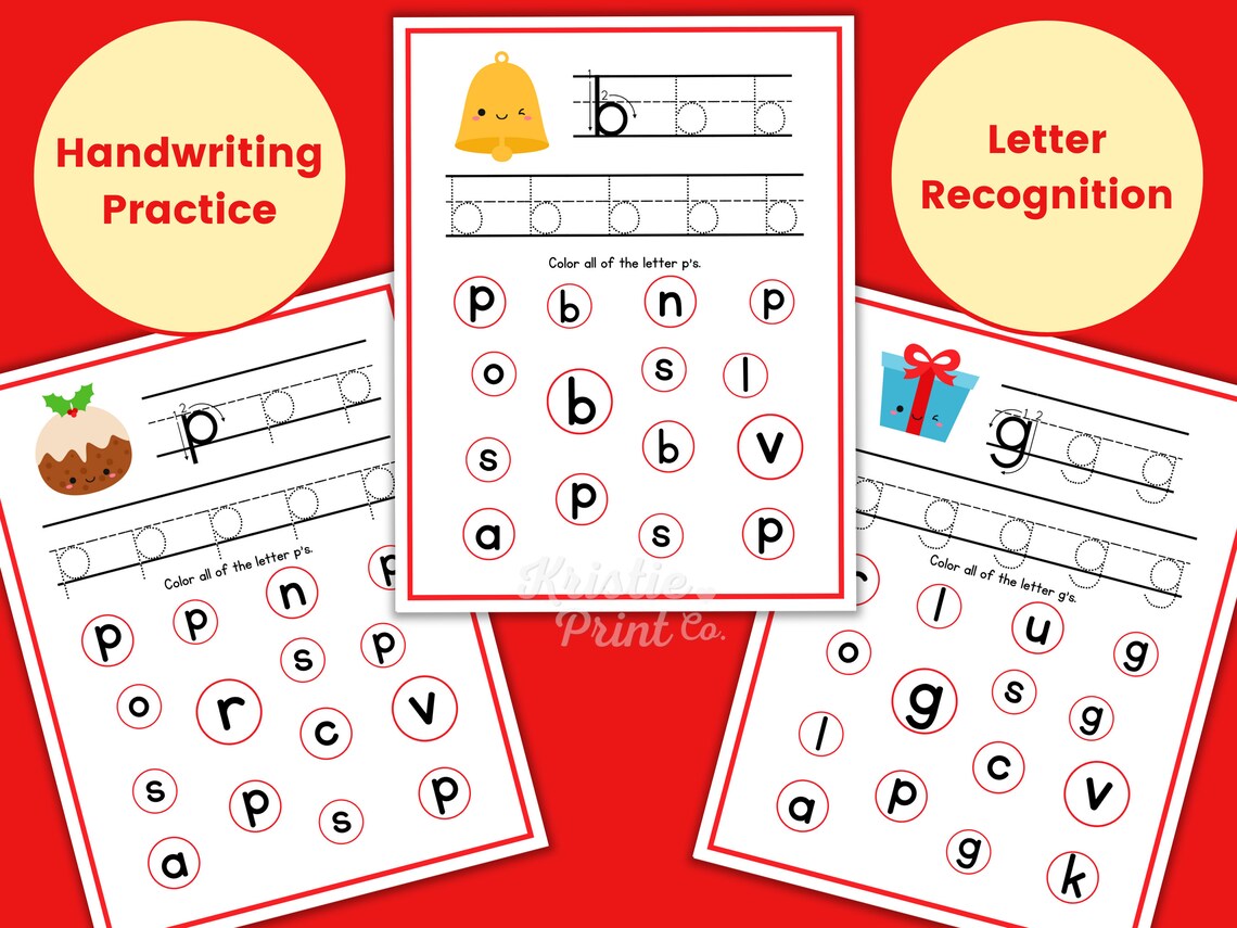 Christmas Activities Printable, Preschool Worksheets for Teacher ...