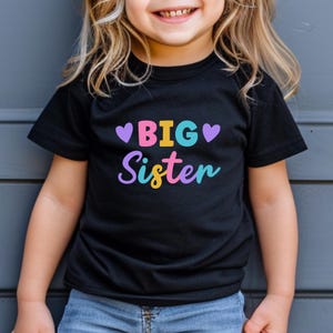 Big Sister Toddler Shirt Announcement Big Sister Gift Big Sister Pregnancy Announcement Big Sister Shirt Big Sister TShirt Cute Toddler Tee