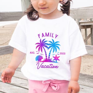 Matching Family Vacation Shirts 2025 Family Matching Vacation Shirt Family Beach Vacation Shirt Summer Vacation T Shirt Tropical Vacation
