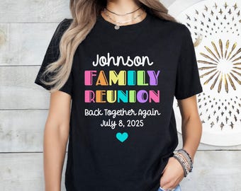 Family Reunion Shirt Family Group Shirt Bulk Order Family Reunion T Shirts Family Matching Vacation Shirt Custom Family TShirts Personalized